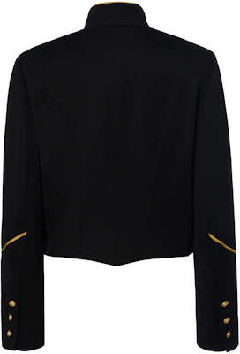 (W) 拉夫·劳伦 FW23 修边高领纽扣夹克 黑色 211761883-001 Lookbook (W) 拉夫·劳伦 FW23 修边高领纽扣夹克 黑色 211761883-001