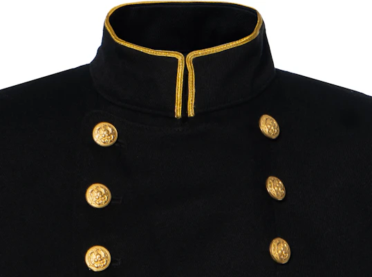 (W) 拉夫·劳伦 FW23 修边高领纽扣夹克 黑色 211761883-001 Details for (W) 拉夫·劳伦 FW23 修边高领纽扣夹克 黑色 211761883-001