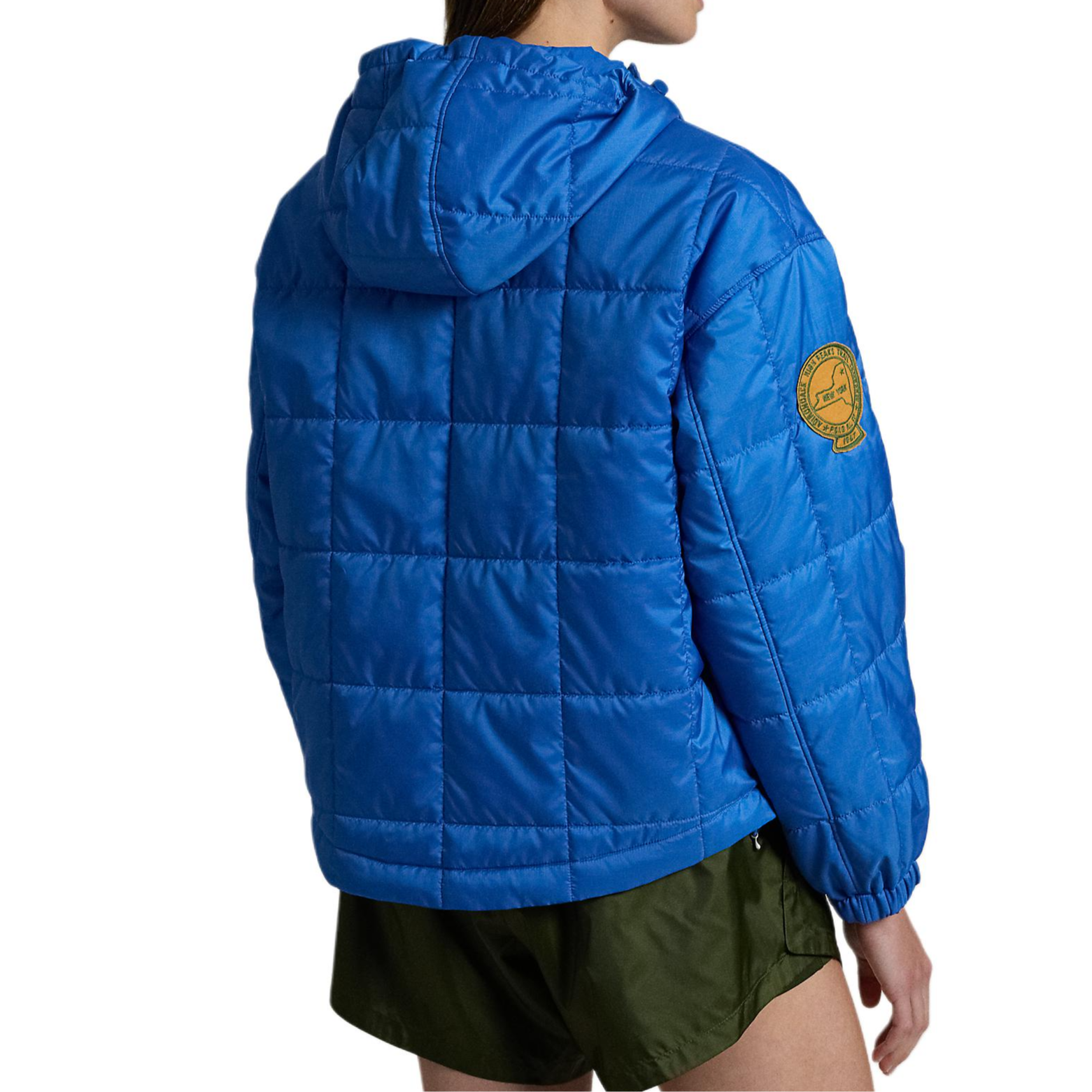 (Women) Ralph Lauren FW24 Bright Blue Embroidered Logo Zip Hoodie Jacket WMPOOTWN2820297-BRIGHT-BLUE 圖 5