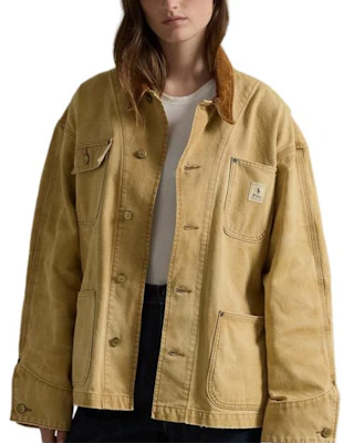 (W) Ralph Lauren FW24 女裝單排扣標誌貼布休閒外套 肉桂色 WMPOOTWN6020182-201 Lookbook (W) Ralph Lauren FW24 女裝單排扣標誌貼布休閒外套 肉桂色 WMPOOTWN6020182-201