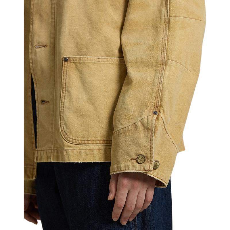 Purchase (W) Ralph Lauren FW24 女裝單排扣標誌貼布休閒外套 肉桂色 WMPOOTWN6020182-201