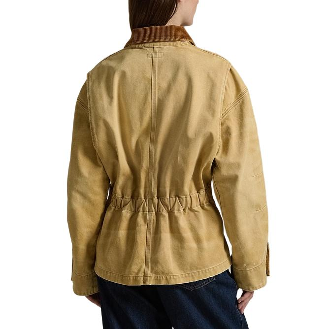 Details for (W) Ralph Lauren FW24 女裝單排扣標誌貼布休閒外套 肉桂色 WMPOOTWN6020182-201