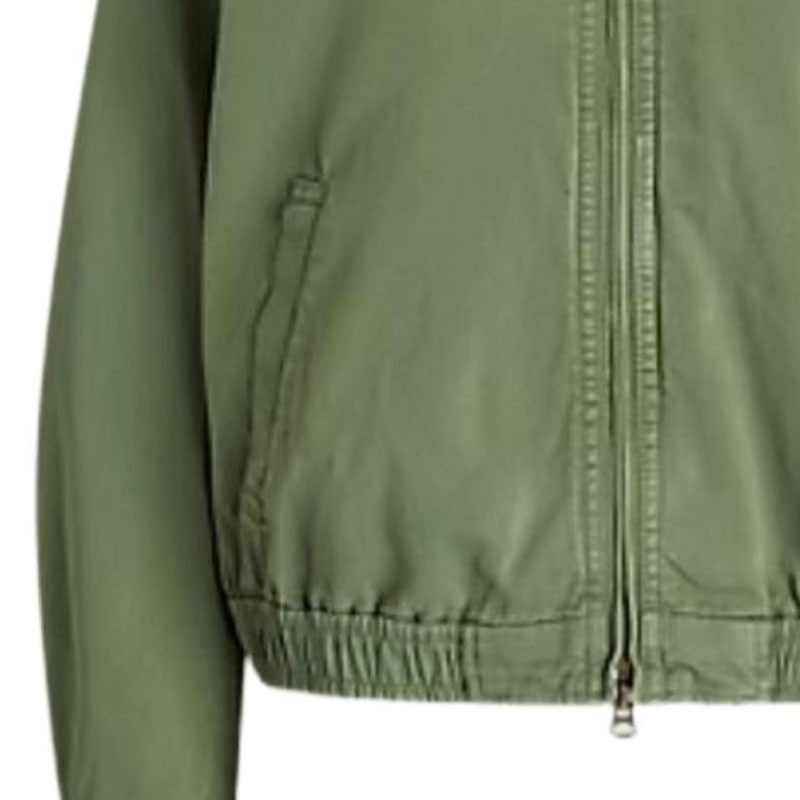 (Women) Ralph Lauren SS24 Green Logo Embroidered Long-Sleeve Polo Jacket 211937952-010 圖 5