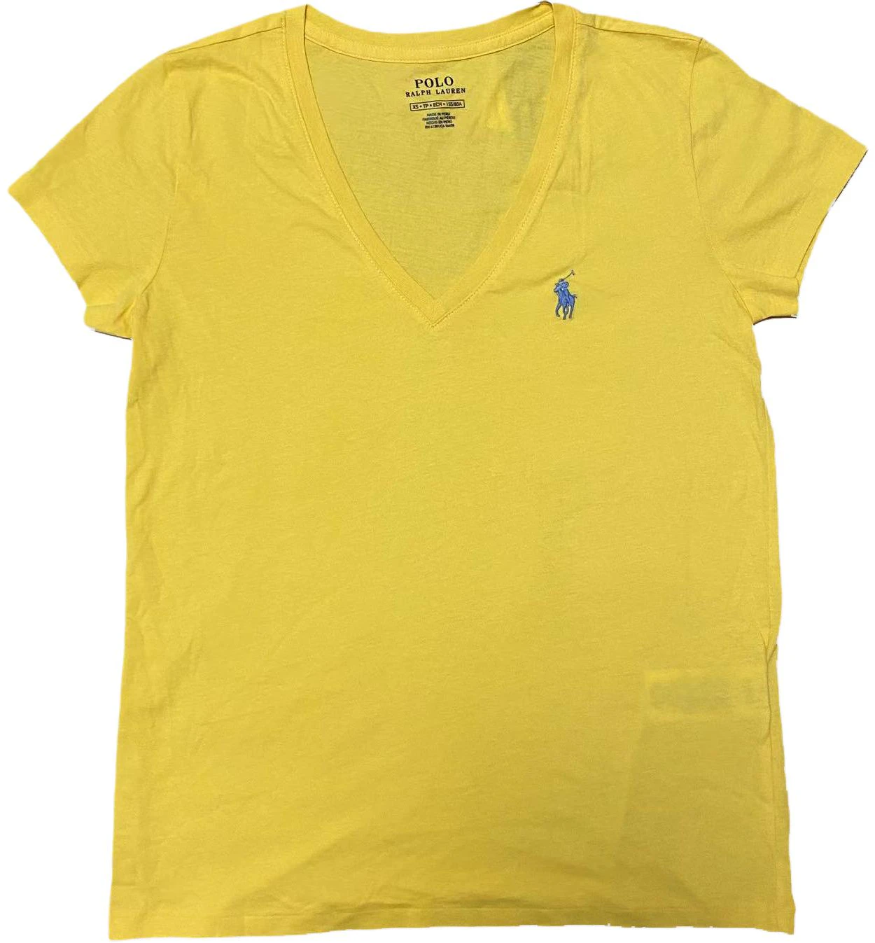 women-ralph-lauren-v-neck-t-shirt-yellow-with-embroidered-pony-logo-211682523-056