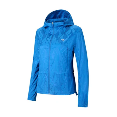 (Women) RAPIDO Geometric Minimalist Sports Hoodie Jacket Klein Blue. CP4739Z20