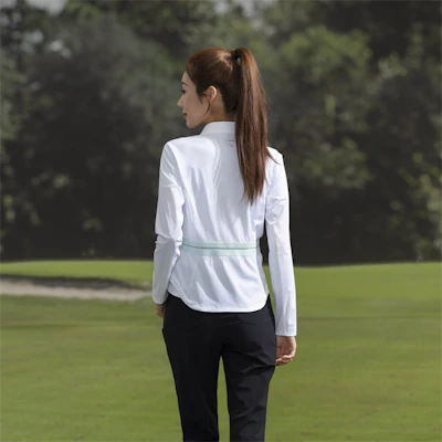 (W) RAPIDO 軽量スポーティージップアップジャケット - 柔らかい通気性でスリムフィット CP4376Z03 5