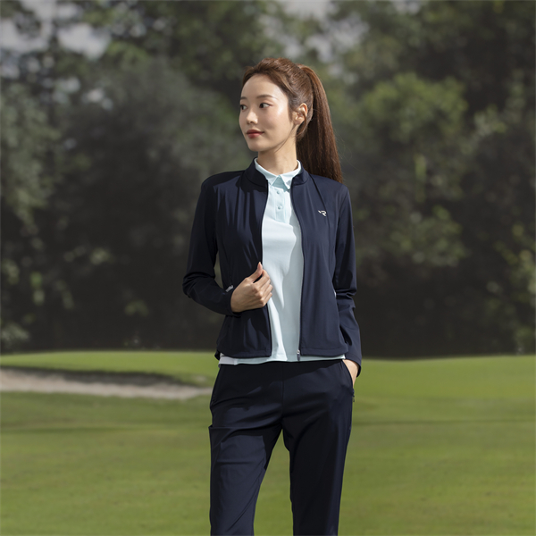 Shop (W) RAPIDO 軽量スポーティージップアップジャケット - 柔らかい通気性でスリムフィット CP4376Z03