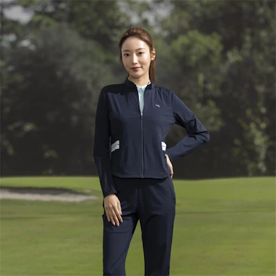 (W) RAPIDO 軽量スポーティージップアップジャケット - 柔らかい通気性でスリムフィット CP4376Z03 Details for (W) RAPIDO 軽量スポーティージップアップジャケット - 柔らかい通気性でスリムフィット CP4376Z03