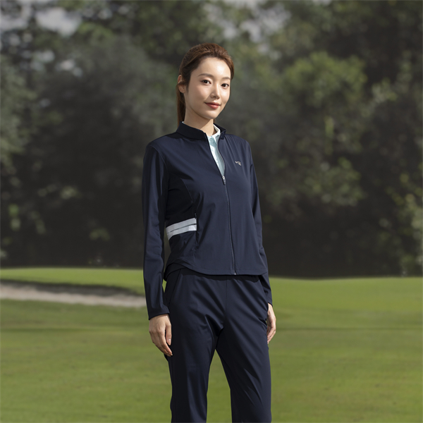 Sizing (W) RAPIDO 軽量スポーティージップアップジャケット - 柔らかい通気性でスリムフィット CP4376Z03