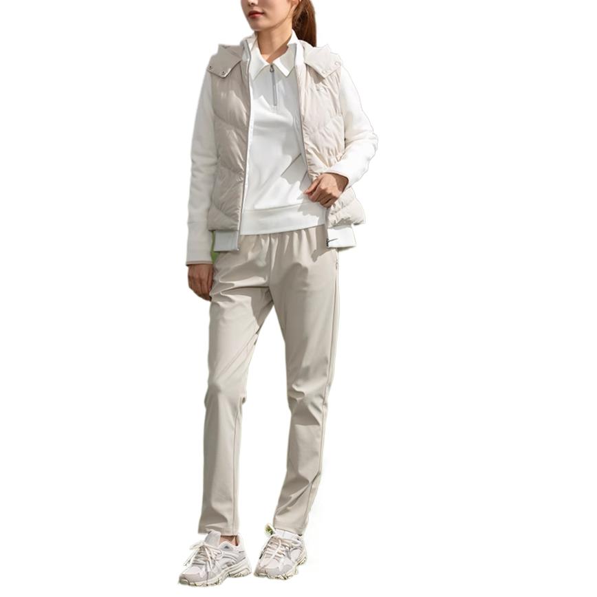 (Women) Rapido  Lightweight Warm Beige Zip-Up Vest CP4Z38Z01 圖 4