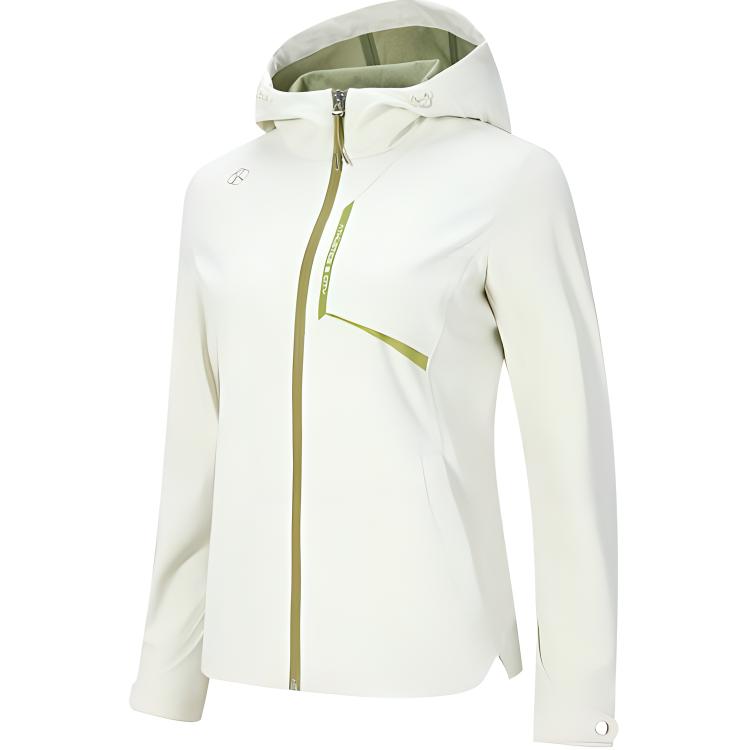 (Women) RAPIDO  Slim Fit Solid Color Hoodie Jacket - Soft, Comfortable, Casual Outdoor. CP4739J04
