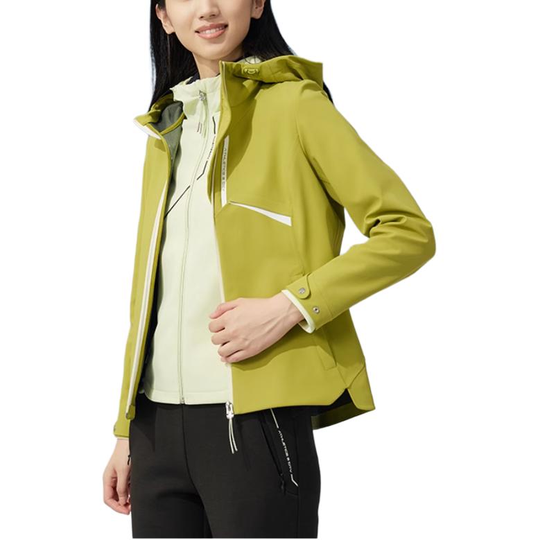 Sizing (W) RAPIDO修身纯色连帽夹克 - 柔软舒适, 休闲户外款式. CP4739J04