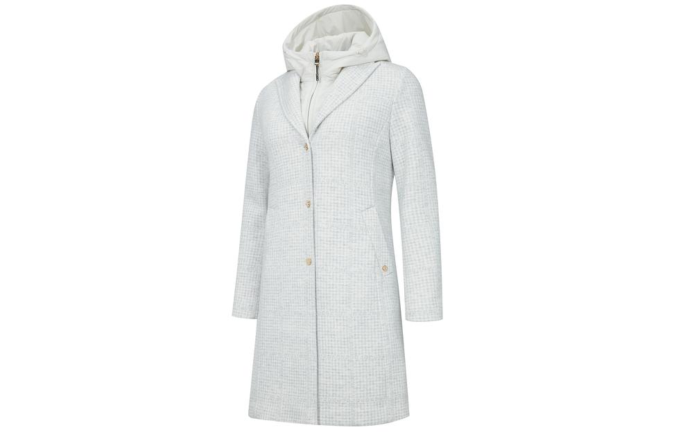 Order (W) RAPIDO 無地 カジュアルアウトドアフーディージャケット - ライトベルベットグレー. CP3939U05