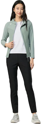 (W) RAPIDO ストライプ カラーブロック アウトドア ジップアップ フーディ ジャケット CP4176G05 Lookbook (W) RAPIDO ストライプ カラーブロック アウトドア ジップアップ フーディ ジャケット CP4176G05