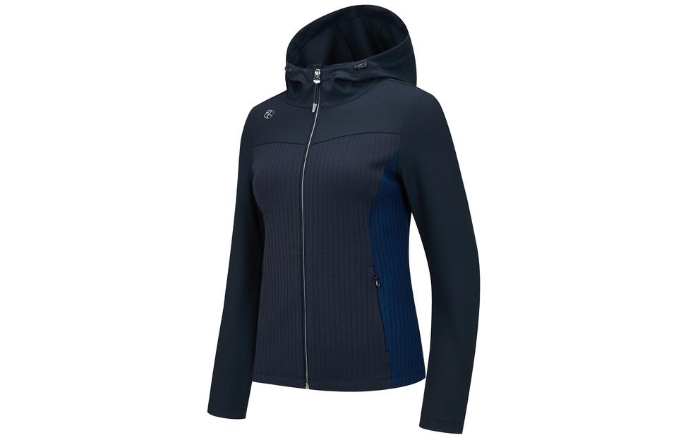 Details for (W) RAPIDO ストライプ カラーブロック アウトドア ジップアップ フーディ ジャケット CP4176G05