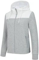 (Women) RAPIDO Casual Jacquard Hoodie Jacket - Light Gray CP3876C37 (Women) RAPIDO Casual Jacquard Hoodie Jacket - Light Gray CP3876C37