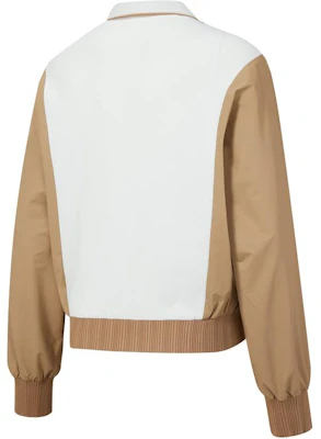 (W) ラピード CLAGANCE ベージュ ジップアップ スポーツカジュアルジャケット コントラストカラー付き CP4151Z03 Lookbook (W) ラピード CLAGANCE ベージュ ジップアップ スポーツカジュアルジャケット コントラストカラー付き CP4151Z03