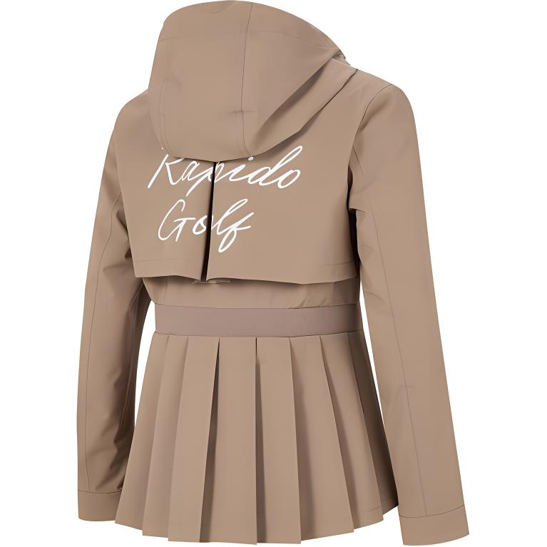 Lookbook (W) ラピド クラガンス ゴルフ ロゴレタープリントデザイン付きアウトドアジャケット CP4639Z05