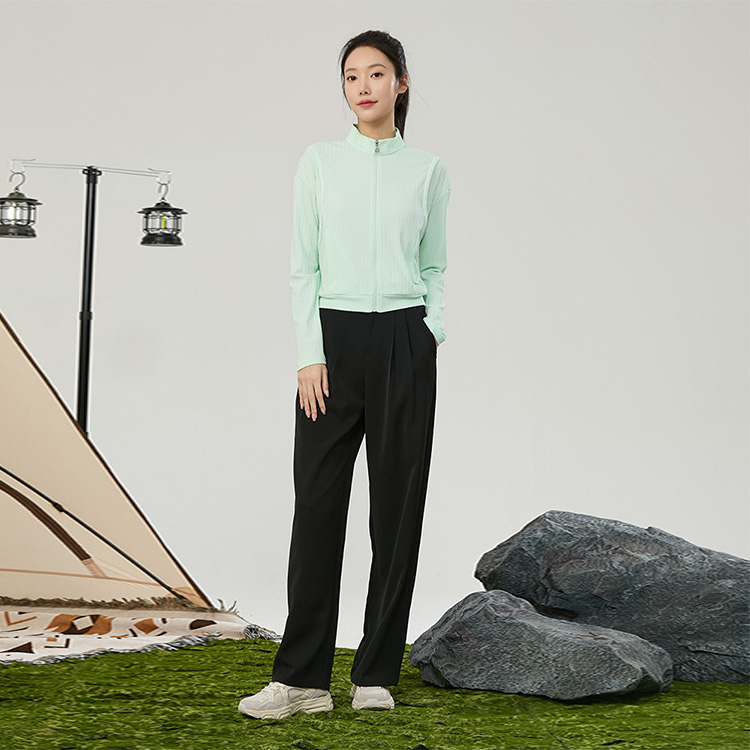 Shop (W) RAPIDO核心款修身立领休闲运动夹克 CP4276A70