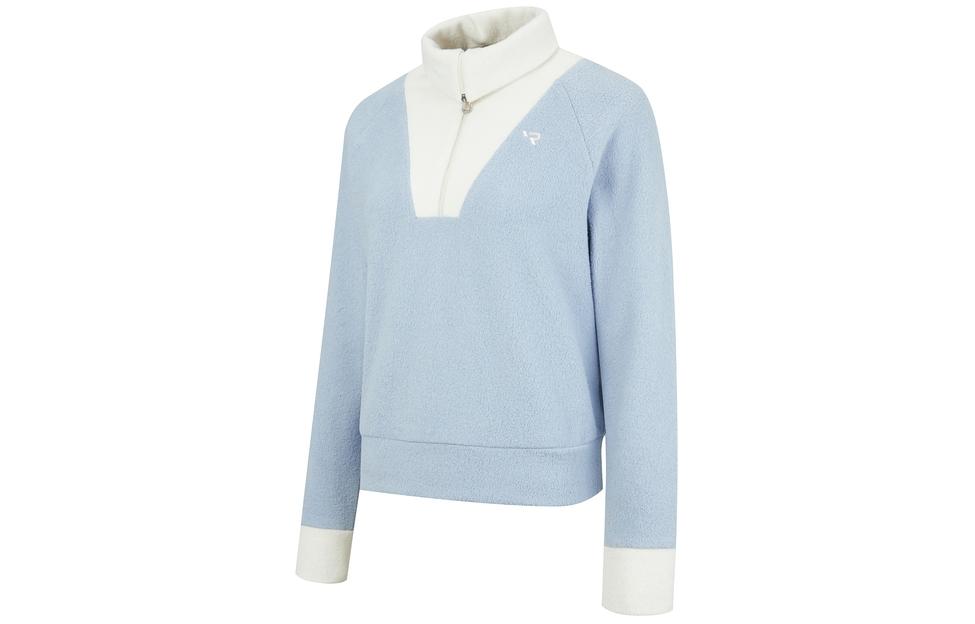 Order (W) RAPIDO Golf Baju Sejuk Leher Tinggi Warna Blok Biru Langit CP3941Z91