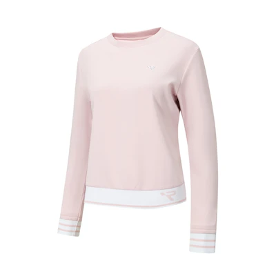 (Women) RAPIDO Long-Sleeve Casual Crewneck Golf Sweatshirt CP4841Z60