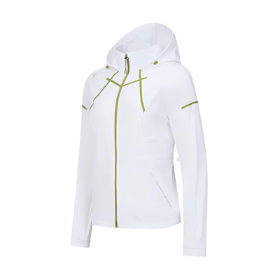 (Women) RAPIDO Premium White Casual Outdoor Sports Fashion Jacket CP4676G01