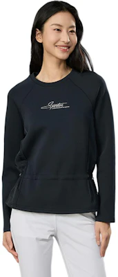 (W) RAPIDO Rシリーズ レトロ クルーネック カジュアル スウェットシャツ CP4141U01 Sizing (W) RAPIDO Rシリーズ レトロ クルーネック カジュアル スウェットシャツ CP4141U01