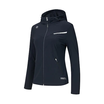 (Women) RAPIDO Solid Color Logo Hoodie Zip-Up Jacket CP4376G12