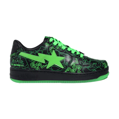 (W) Razer BAPE Bapesta Low M2 'Neon Camo'