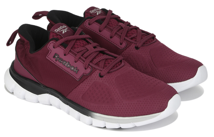 Lookbook (W) Reebok Aim Runner 'Burgundy' Lelasan EY5087