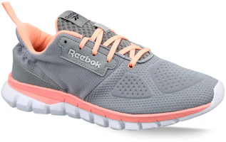Lookbook Reebok Aim Runner LP 女款 灰橙 跑步鞋