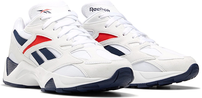 (W) Reebok Aztrek 96 Biru Merah 'Putih' EF3082 Lookbook (W) Reebok Aztrek 96 Biru Merah 'Putih' EF3082