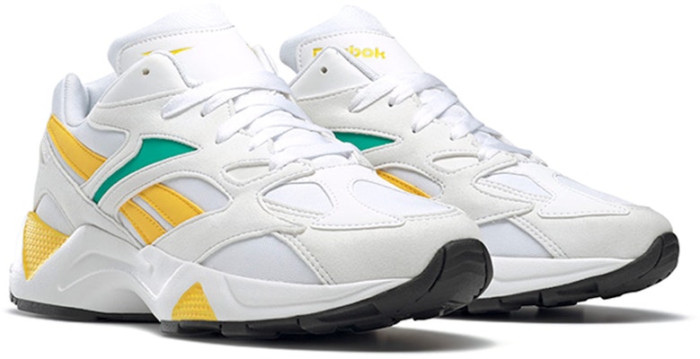 (Women) Reebok Aztrek 96 'White Toxic Yellow'  DV8527 Lookbook (Women) Reebok Aztrek 96 'White Toxic Yellow'  DV8527