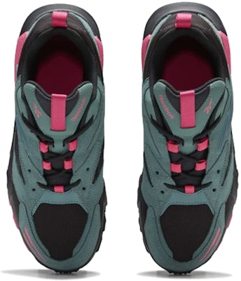 (Women) Reebok Aztrek Double Mix Trail 'Black Green Pink' EF9144 Shop (Women) Reebok Aztrek Double Mix Trail 'Black Green Pink' EF9144