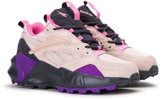 Reebok Aztrek Double Mix Trail 女款 粉紫色 跑步鞋 Lookbook Reebok Aztrek Double Mix Trail 女款 粉紫色 跑步鞋