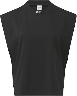 (Women) Reebok Black Sleeveless Casual Sports Tank Top. HS0386 Buy (Women) Reebok Black Sleeveless Casual Sports Tank Top. HS0386