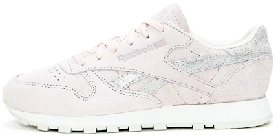 (Women) Reebok CL Leather 'Shimmer Light Pink' BS9865 (Women) Reebok CL Leather 'Shimmer Light Pink' BS9865