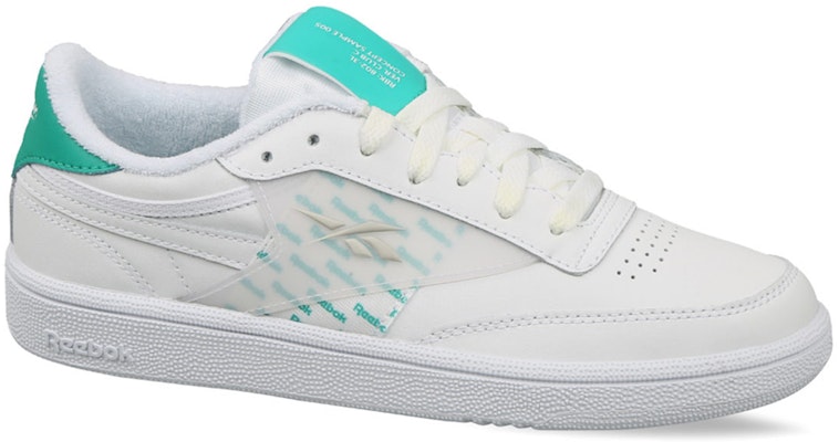 (Women) Reebok Classic Club C 85 MU 'White Green' FU6868 Lookbook (Women) Reebok Classic Club C 85 MU 'White Green' FU6868