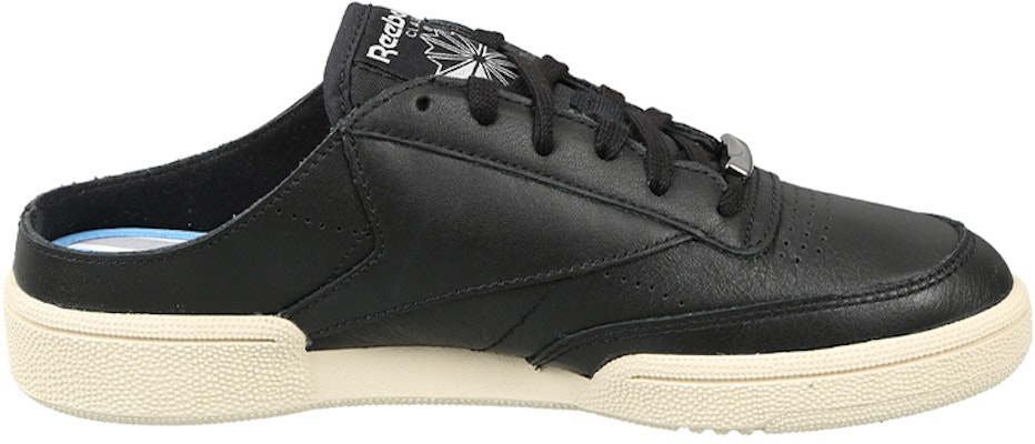 Reebok 經典款 Club C 85 女鞋 黑色 平底便鞋 Order Reebok 經典款 Club C 85 女鞋 黑色 平底便鞋