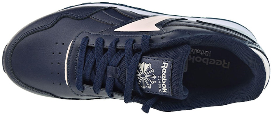 Reebok Classic Harman Run 減震防滑 低筒休閒跑步鞋 女款 深藍 Shop Reebok Classic Harman Run 減震防滑 低筒休閒跑步鞋 女款 深藍