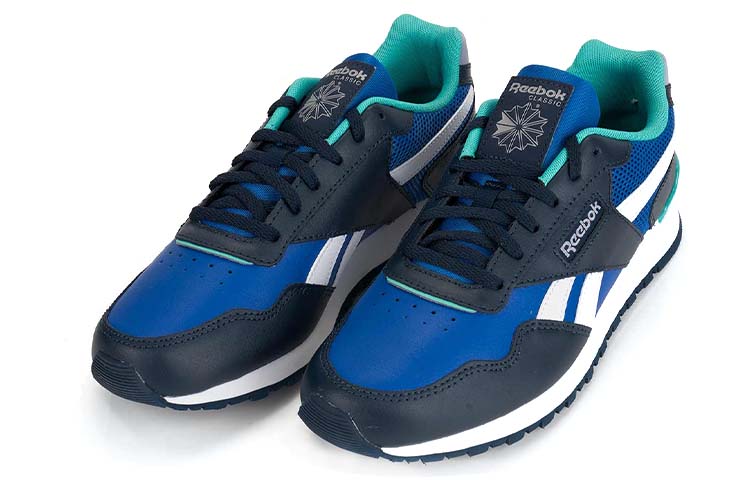 Lookbook Reebok Classic Harman Run 舒適耐磨低幫跑步鞋 女款 白藍黑