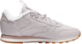 (W) Reebok Classic Leather 'Arctic Grey Fleece' Kelabu Fleece. CN0167