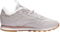 Order (W) Reebok Classic Leather 'Arctic Grey Fleece' Kelabu Fleece. CN0167