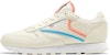 (W) Reebok Classic Leather 'Beige' Kasut Kulit Klasik Beige FX3003