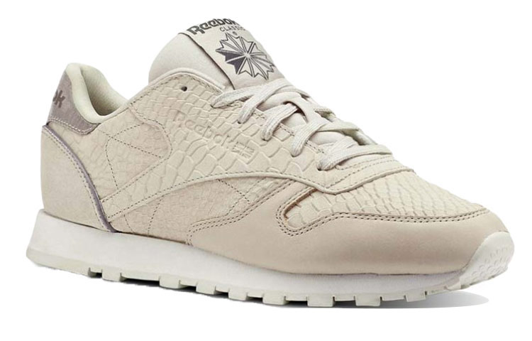 (W) Reebok Classic Leather 'Beige Grey' 圖 4