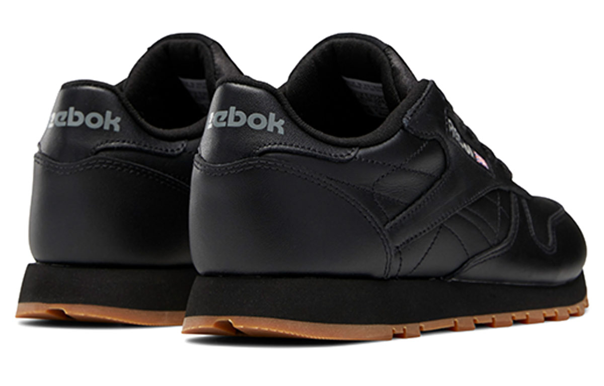 Purchase (女) Reebok 經典皮革運動鞋 '黑色' 49802
