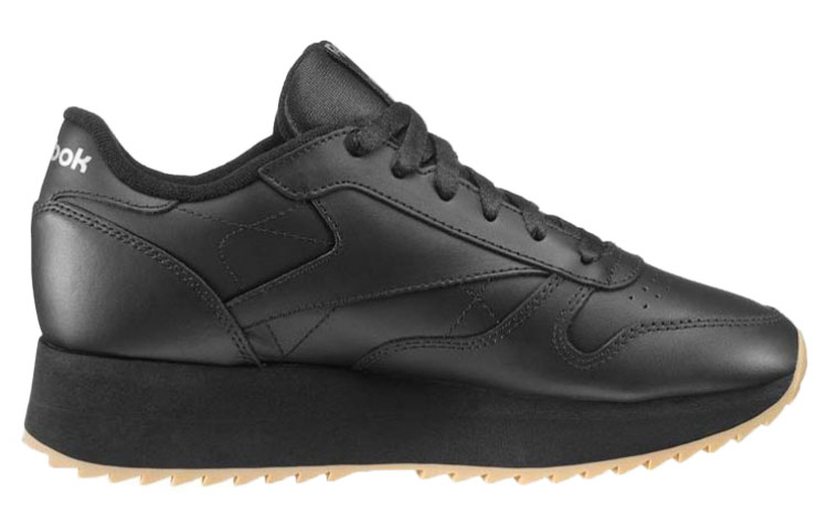 (W) Reebok Classic Leather 'Black Beige' 圖 2