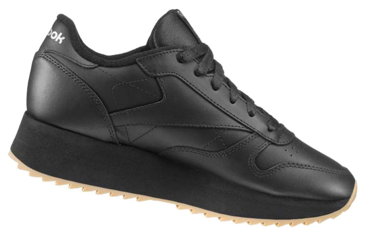 (W) Reebok Classic Leather 'Black Beige' 圖 4