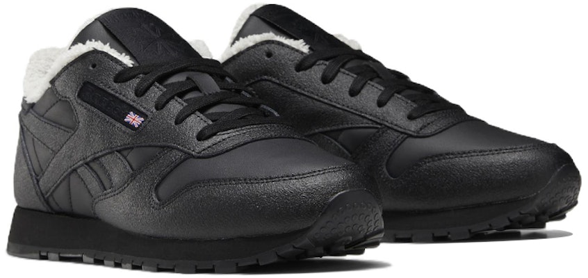 (W) Reebok Classic Leather 'Negro Tiza' FU7775 Lookbook (W) Reebok Classic Leather 'Negro Tiza' FU7775
