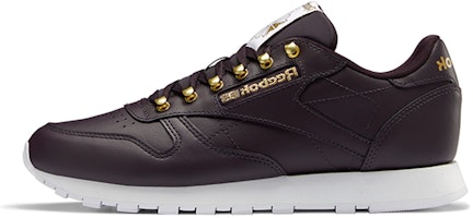 (Women) Reebok Classic Leather /Gold 'Black' FW1258 (Women) Reebok Classic Leather /Gold 'Black' FW1258